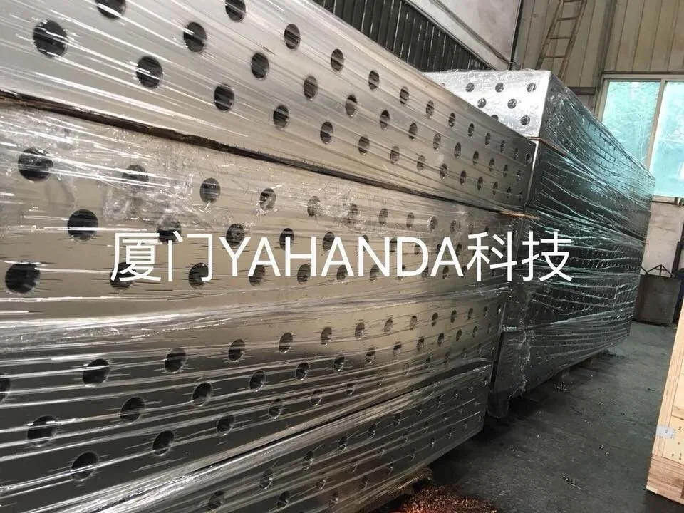 YAHANDA 3D Steel Welding Bench High Rigid for heavy welding structures China Best Factory Supplying D16/D22/D28 & customization