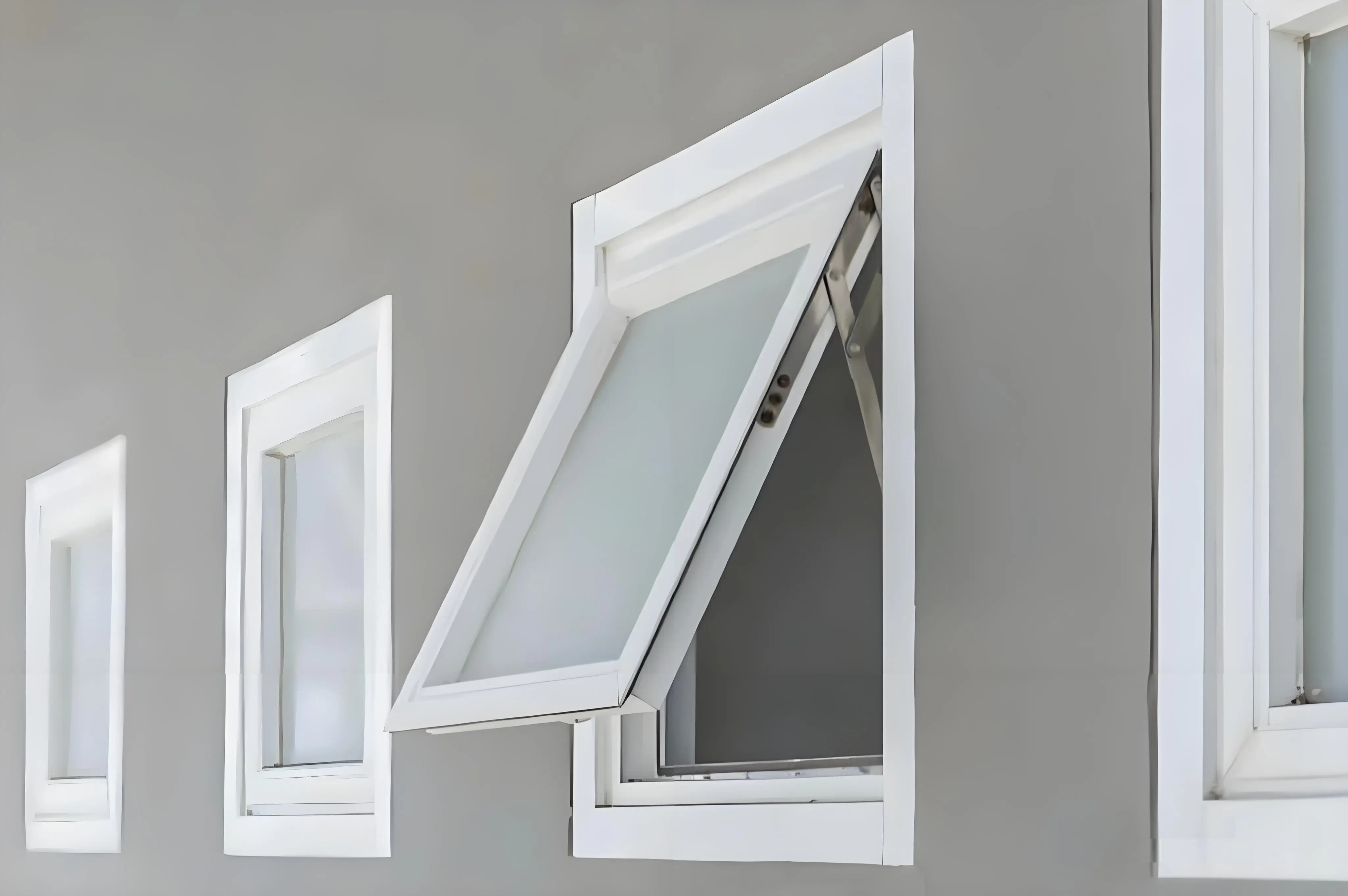 Cutting Edge Awning Window Aluminum Windows Modern Design Style Waterproof Awning Windows Aluminum or PVC