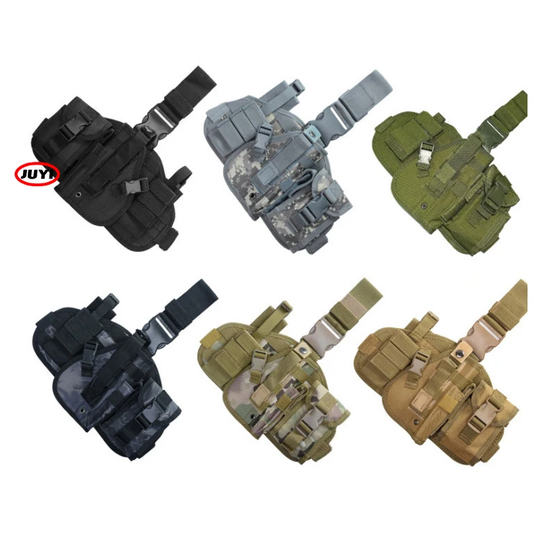 2024 Manufactory High Quality Wholesale Custom Molle Outdoor Drop Radio Tactical Leg Holster