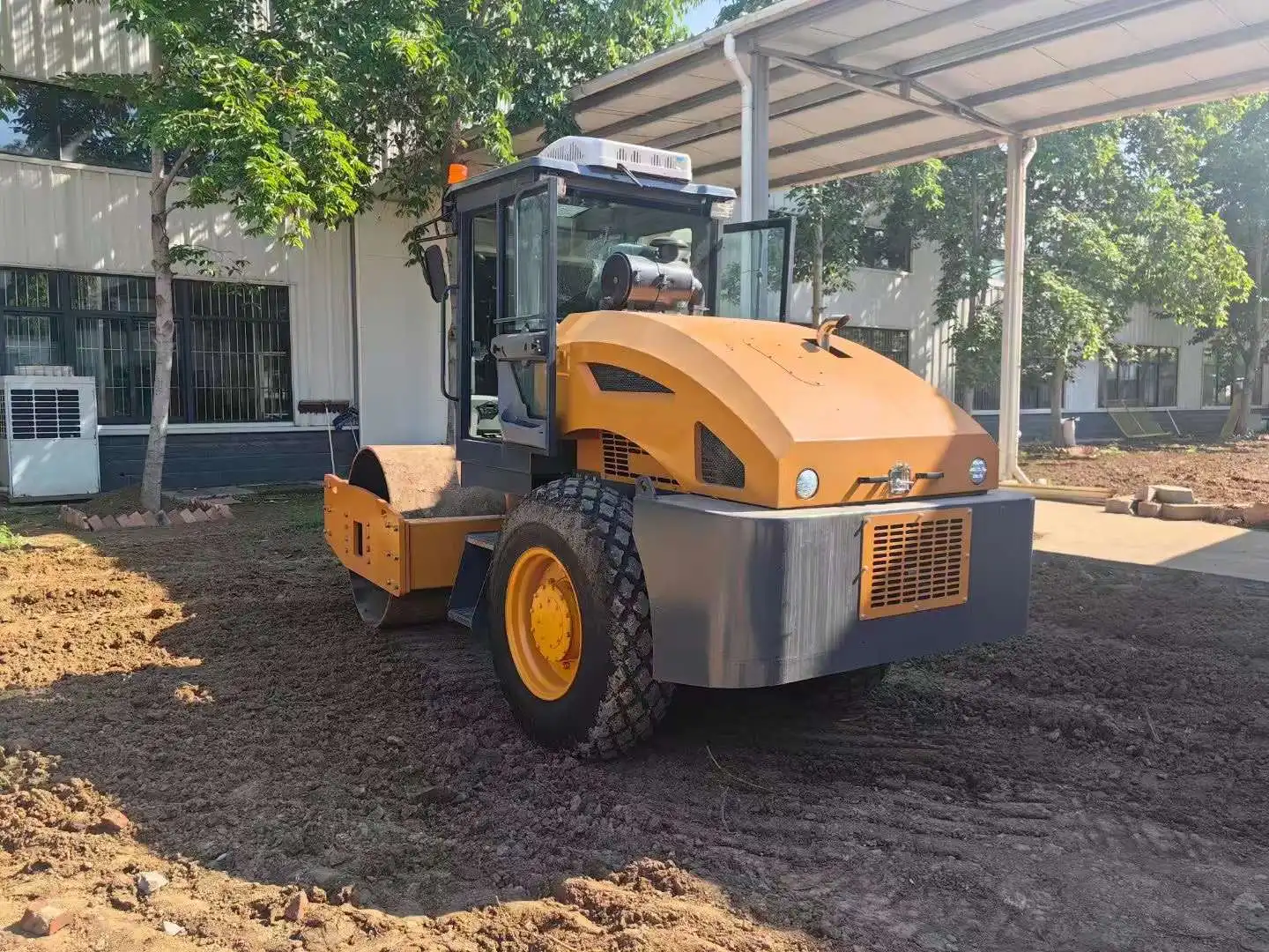 High powered Road Roller 8 ton 10 ton 12 ton Single Drum Road Roller Hydraulic Transmission with CE