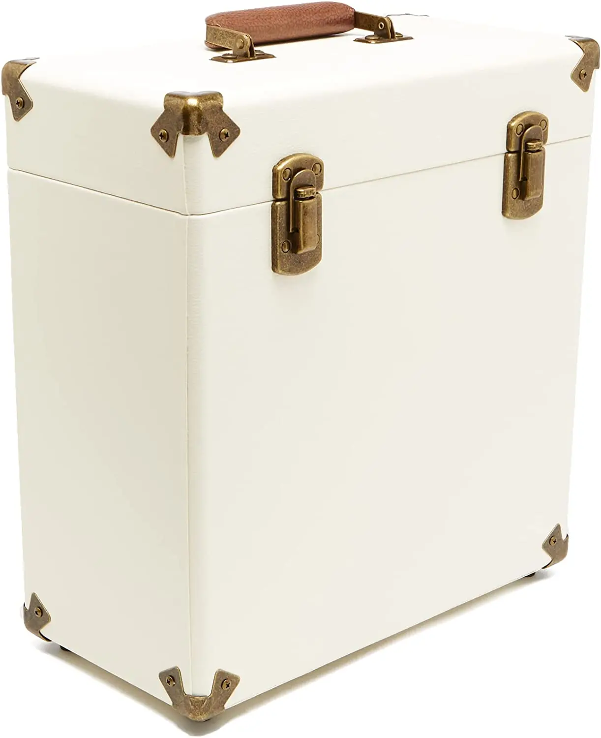 CD& LP  Vinyl Record Storage Case Holds Up To 30 Records High Quality And Waterproof Aluminum Hard Case