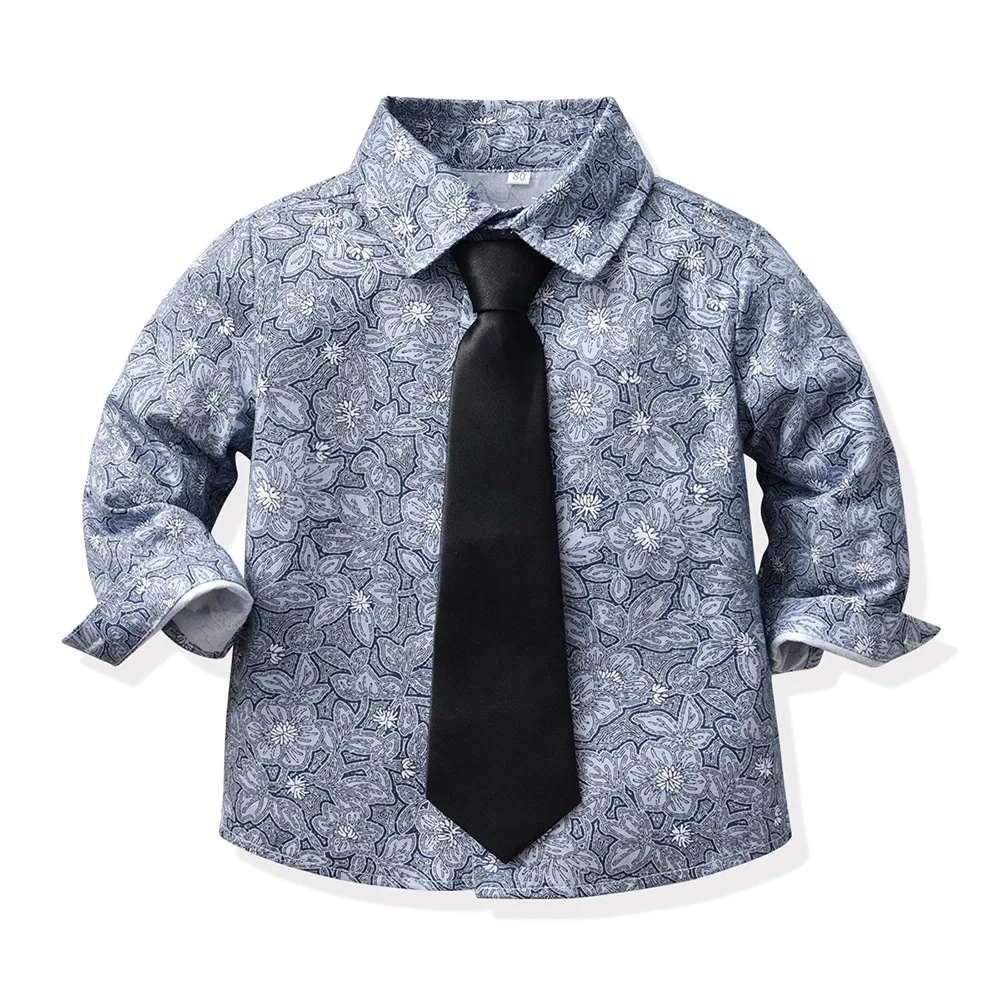 Boys Straps Set Spring And Autumn Models Fashion Handsome Kids Baby Week-Old Small Host Performance Clothes Set