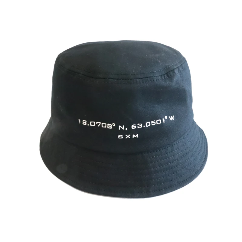 High quality  Custom bucket hat embroidery logo fisherman customized embroidery 2d logo  bucket hat