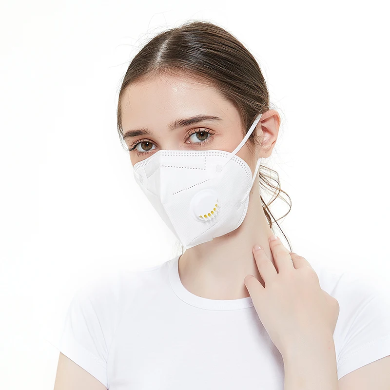 
Barbijos Kn95,carbon Filter Face Pm2.5 Wholesale Logo Mask,mask Breathing Valve Face White NON-WOVEN Fabric High Quality 