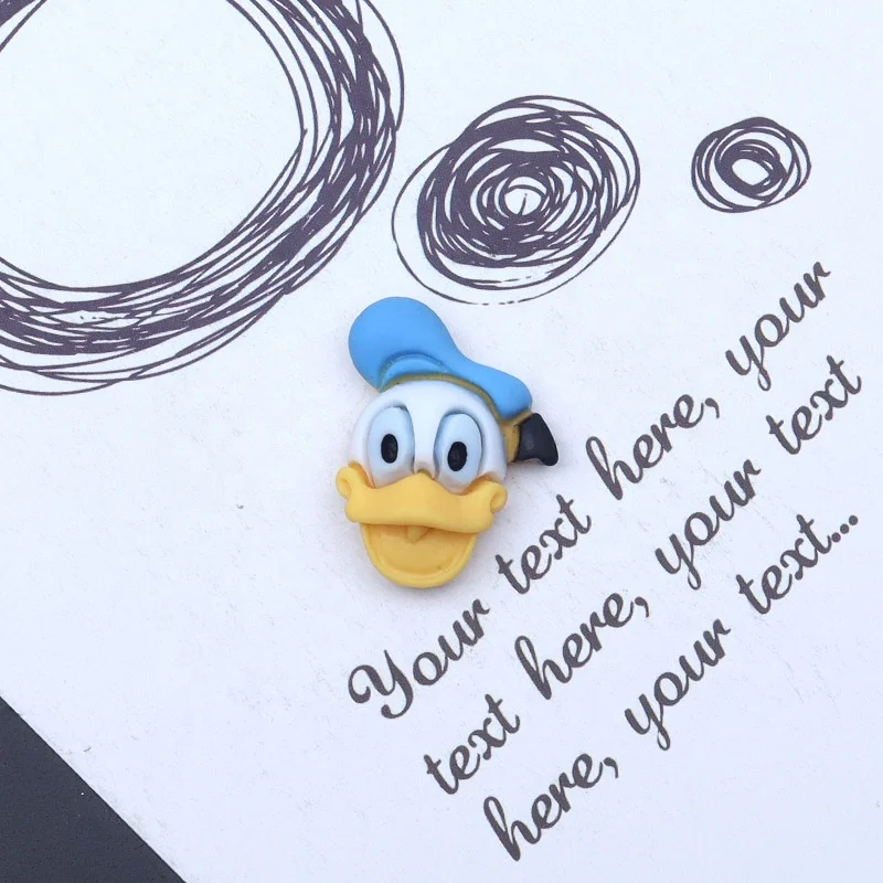 3D Flatback Resin Kawaii Ornaments Famous Cartoon Cartoon Characters Animals Nail Charms for DIY Crafts Scrapbooking