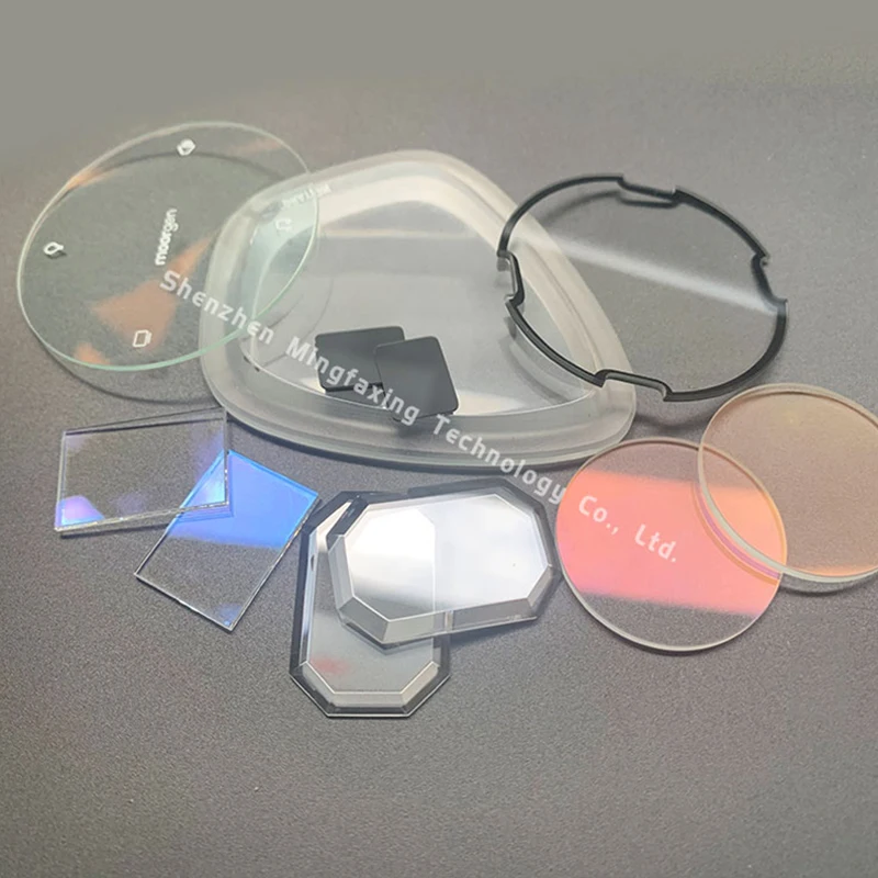 Highly transparent 98% double single-sided coated optical display cover glass AR glass Anti-reflective glass