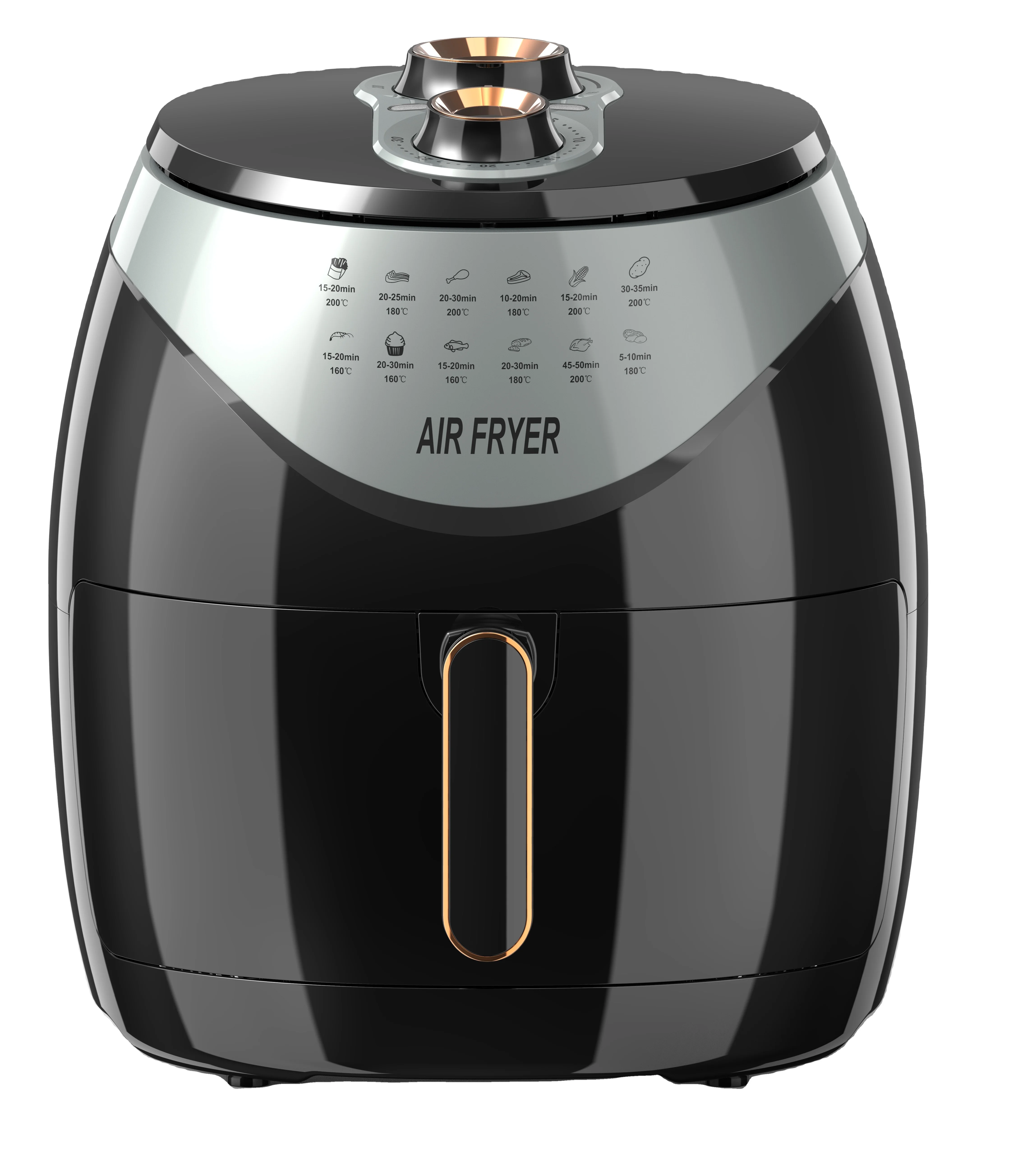 Efficient and durable 6.5L 1800W Healthy Electric Smart Air Fryer For Cooking Food