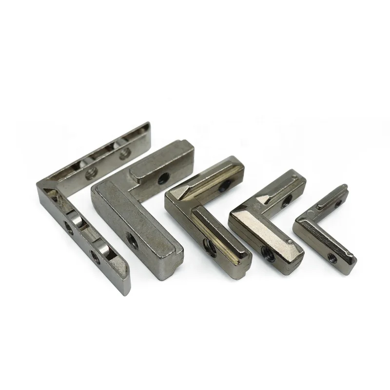 industrial aluminum  workbench use Quality  Steel inner Slot connector accessories