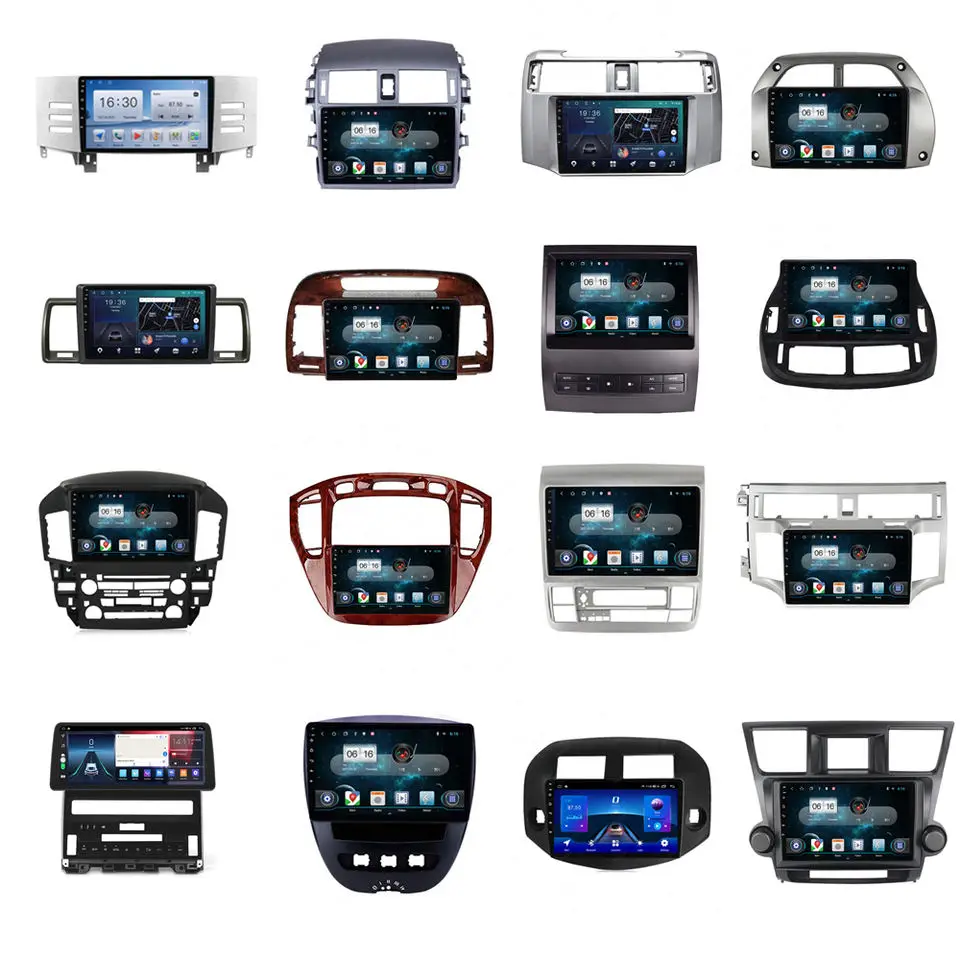 Головное устройство Aijia Android сенсорный экран автомобильный DVD-плеер для TOYOTA 2021 RAIZE PERODUA более 10 дюймов автомобильное радио стерео Fascia Frame