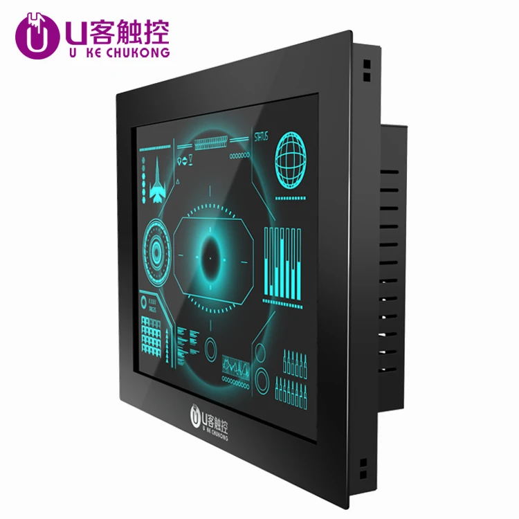 Wall-mounted 10.4 inch Core I3 resistive touch industrial touch all-in-one machine