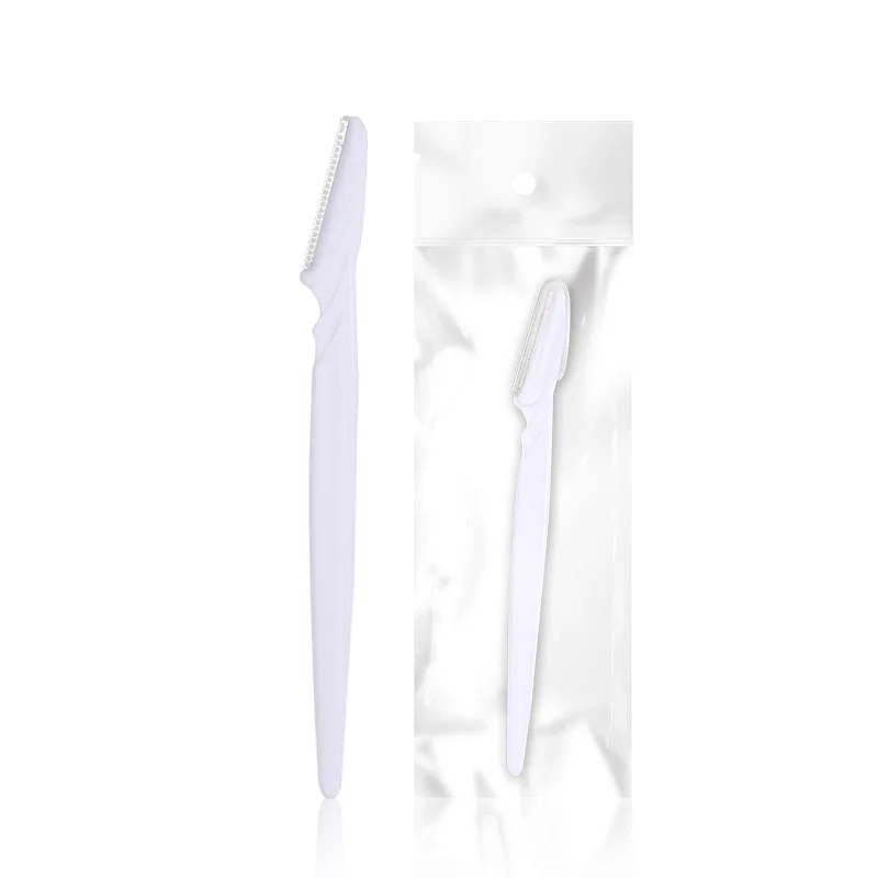 Eyebrow Trimmer Makeup Tools Safe Eyebrow Razor Face Body Hair Removal Shaver Blades Eyebrows Shaping Knife With Cover