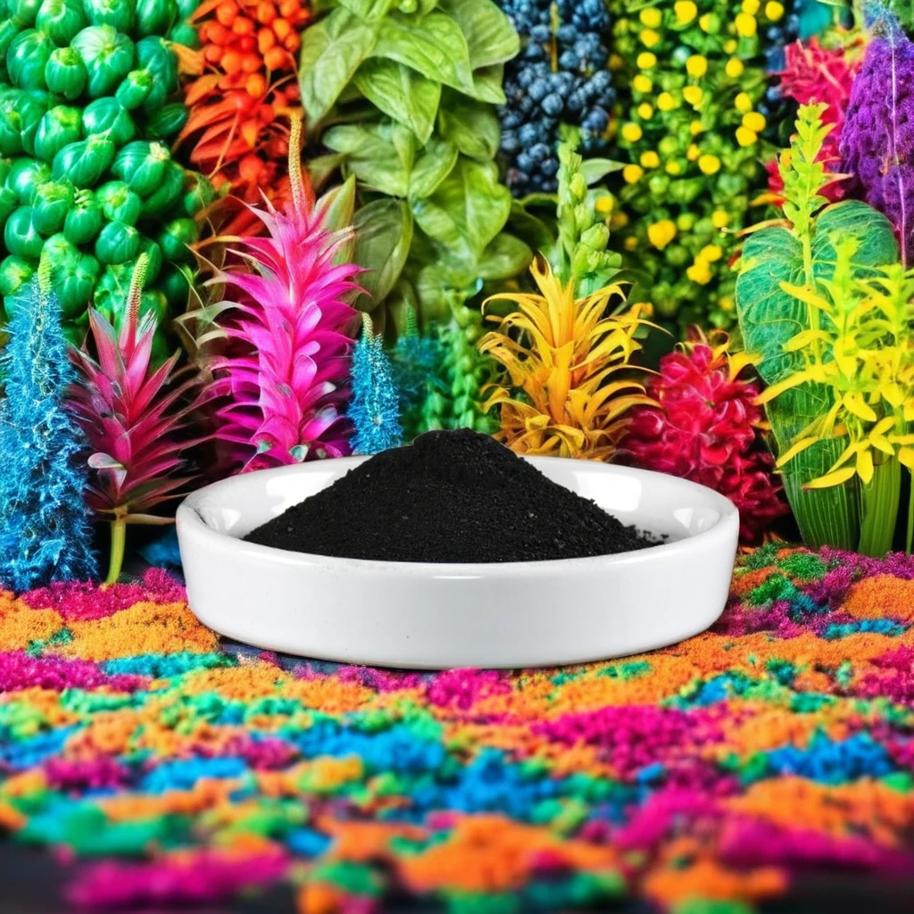 2024 Hot 100% Water-Soluble Organic Fertilizer High Quality Granular Potassium Humate Humic Acid Controlled Foliar Fertilizer