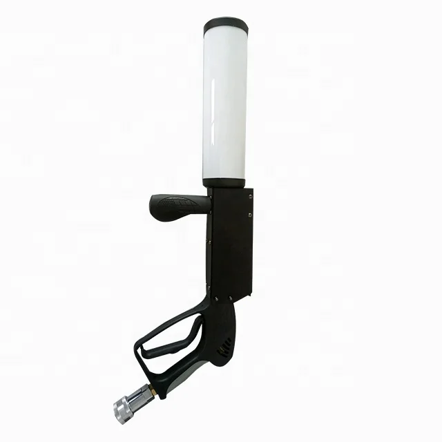 High Quality CO2 Jet Fog Smoke Machine Handheld LED Shooter Smoke Gun Stage Equipment Lights CO2 Gun For Wedding Party DJ