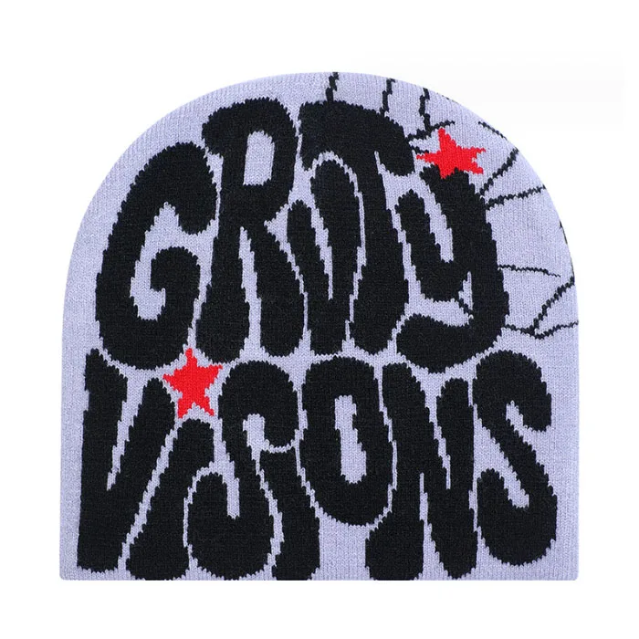 Popular Outdoor Skull Cap Cuffless knit beanie Cuffless Winter beanies Reversible Winter Hat Cuffless Skull Cap Pattern Beanie