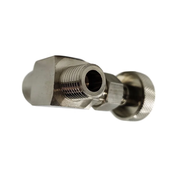 Китайский высококачественный латунный игольчатый клапан с наружной и внутренней