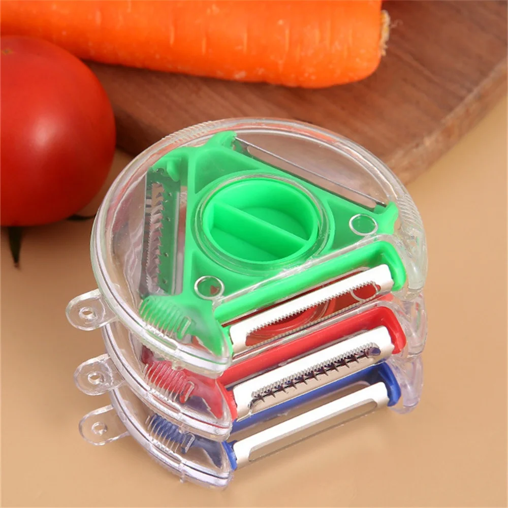 Biumart Potato Peeler Wholesale Home Kitchen Tools 3 in 1 Multifunctional Peeler Fruits and Vegetables
