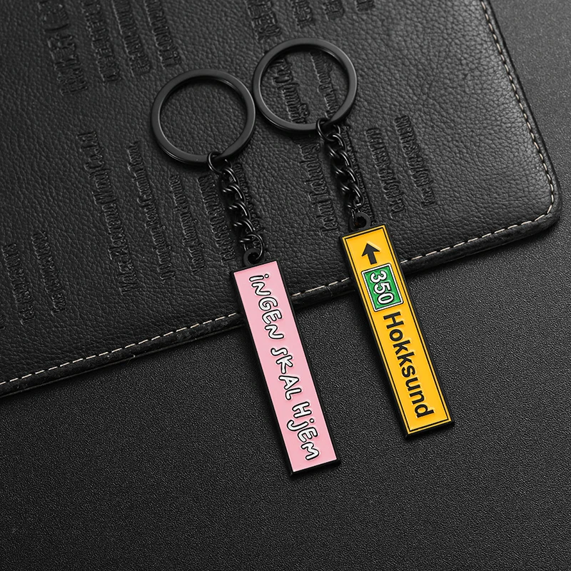 Your Own Customised Key Rings 2d 3D Letter Zinc Alloy Metal Soft Enamel Key Chains Wholesale Factory Custom Keychain with Logo