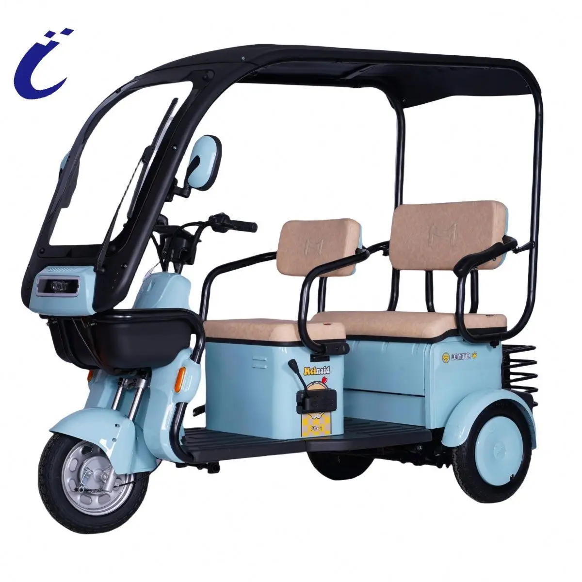 CHENLU hot sale Electric Scooter 3 Wheels Electric Tricycles For Adults Passenger tuktuk with opened body