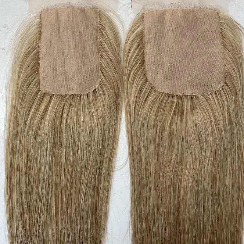 Factory wholesale silk closure 3x5 4x5 European virgin human hair lace closure custom colors for integration systems