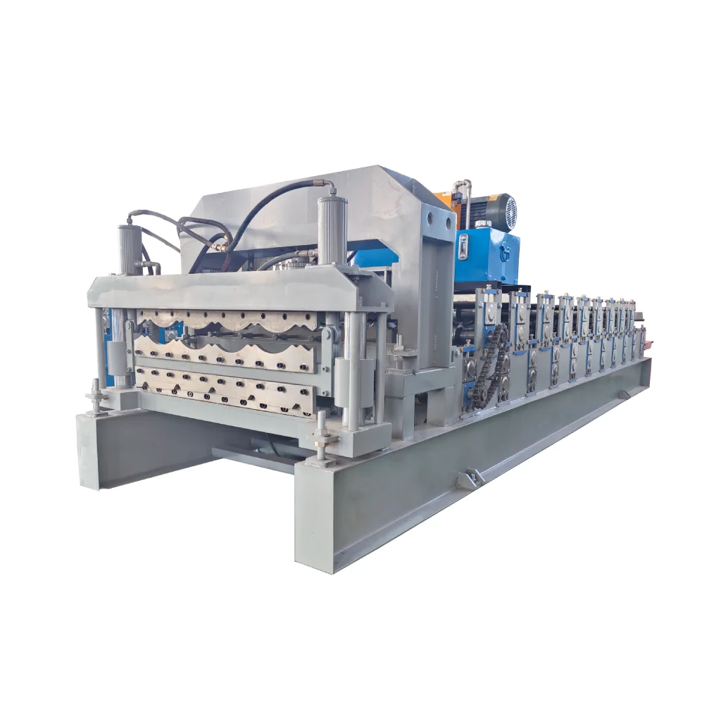Best-Selling Roofing Tiles Machine Customization Double Layer Roof Sheet Roll Forming Machine