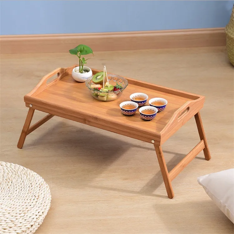 Wooden Bamboo Serving Tray Tea Cup Saucer Trays Fruit Plate Storage Pallet Plate Decoration Japanese Food Rectangular Plate