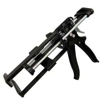 200ml 1:1 Black Manual Iron Caulking Gun for Two-component Cartridge for Epoxy Adhesive