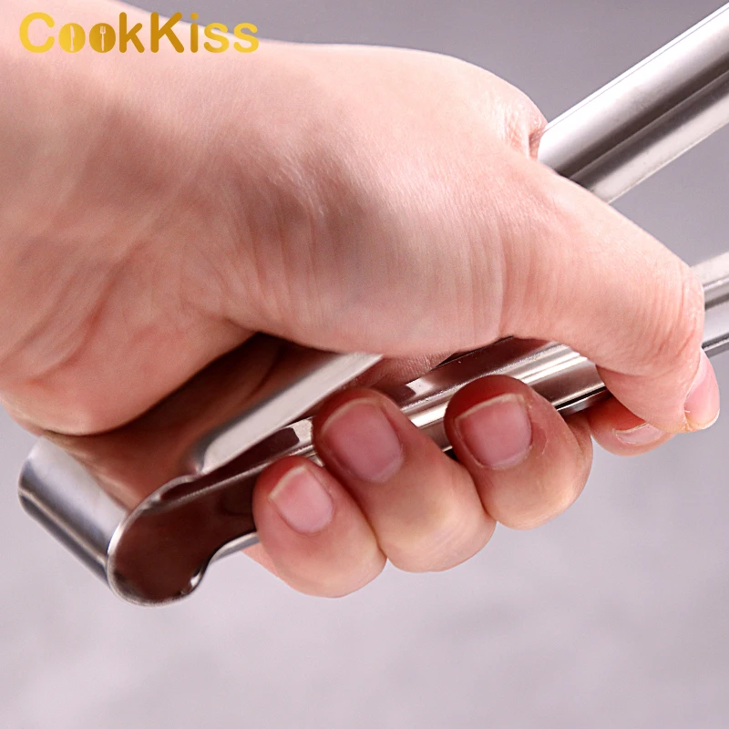 Kitchen Serving Tongs Set Digital Bbq Mini Korean Curved Bread Stainless Steel Food Tong