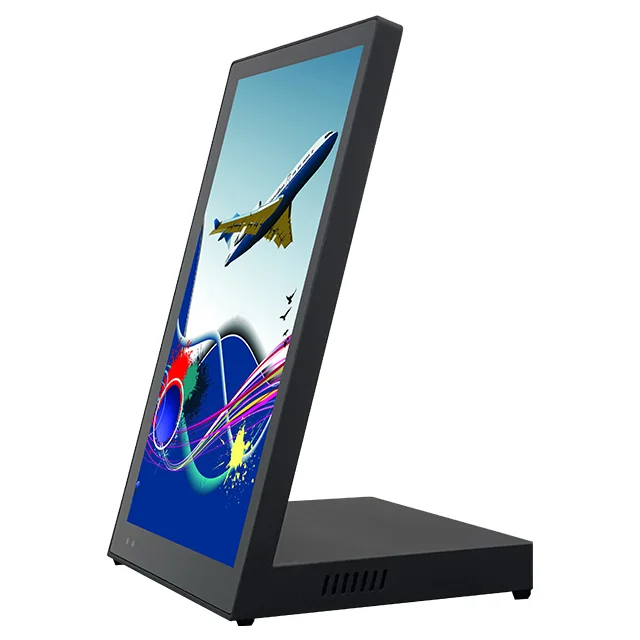 13.3inch Advertising Android Indoor Retail Digital signage Displays Digital Desktop 12hs Battery Powered Lcd Display