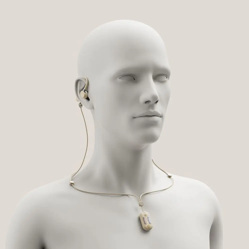 Newest Digital IP68 Waterproof Mini Hearing Aid 60dB Wireless Rechargeable Enhancement for Deaf 60dB Hearing Aids Rechargeable