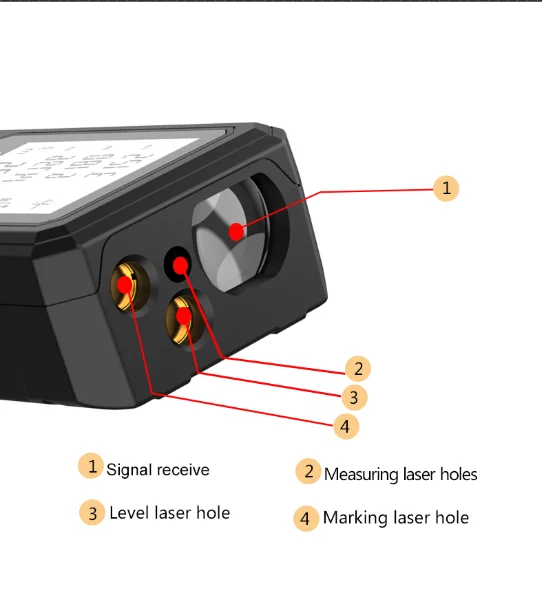 OEM laser distance meter 40m smallest laser distance meter  Range Finder Rangefinder 40m 60m 80m 100m  120m Electronic Tape