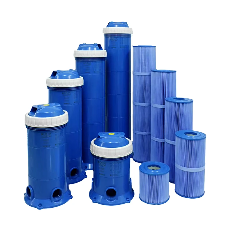 High Quality Square Swimming Spa Pool Filtration System Factory Direct Cheap Price Plastic Cartridge Filter Pump Sand Sterilizer