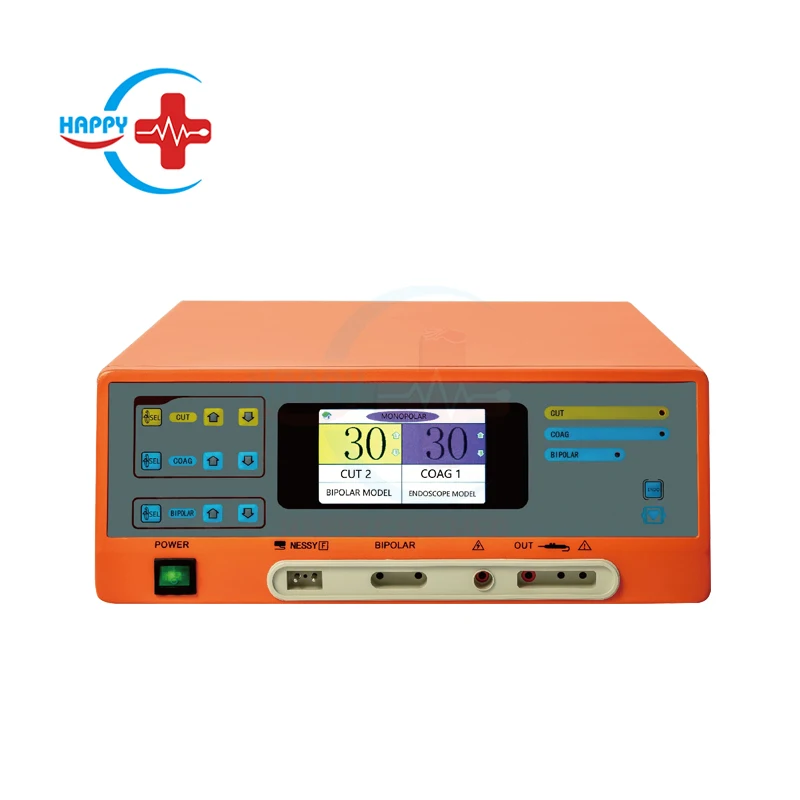 HC-I028E electrosurgery unit surgical Electrosurgical Generator monopolar bipolar diathermy electrocautery machine