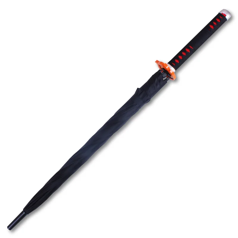 Customizable And Creative Umbrella In The Shape Of A Samurai Sword Umbrella