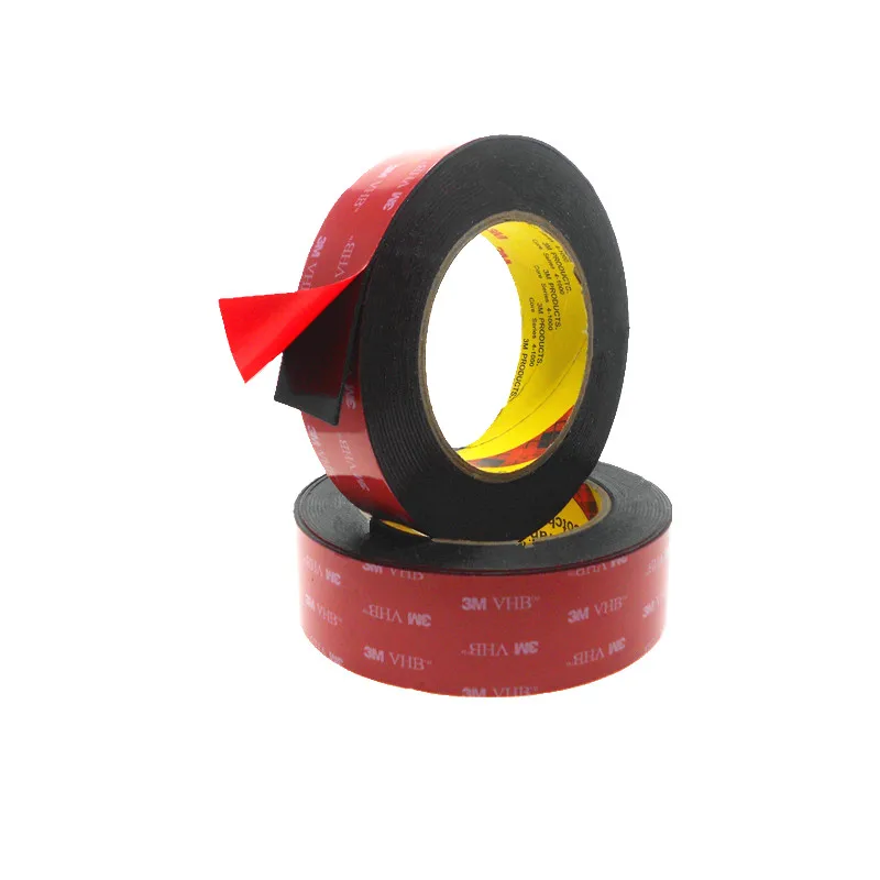 Высокая производительность 3 м 5952 черный VHB клейкие ленты Водонепроницаемый акриловая пена Двусторонняя клейкие ленты Крытый Открытый применение