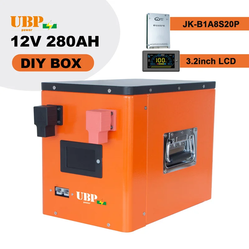 Новая индивидуальная литиевая батарея Lifepo4 24V 48V 100Ah 135Ah 200Ah 280Ah 320ah 12V Diy