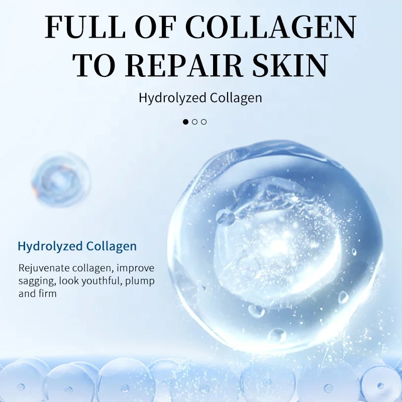 OEM Beauty SPA Face Whitening Firming Anti-aging Nourishing Organic Hyaluronic Face Moisturizing Skin Care Collagen Gel Facial