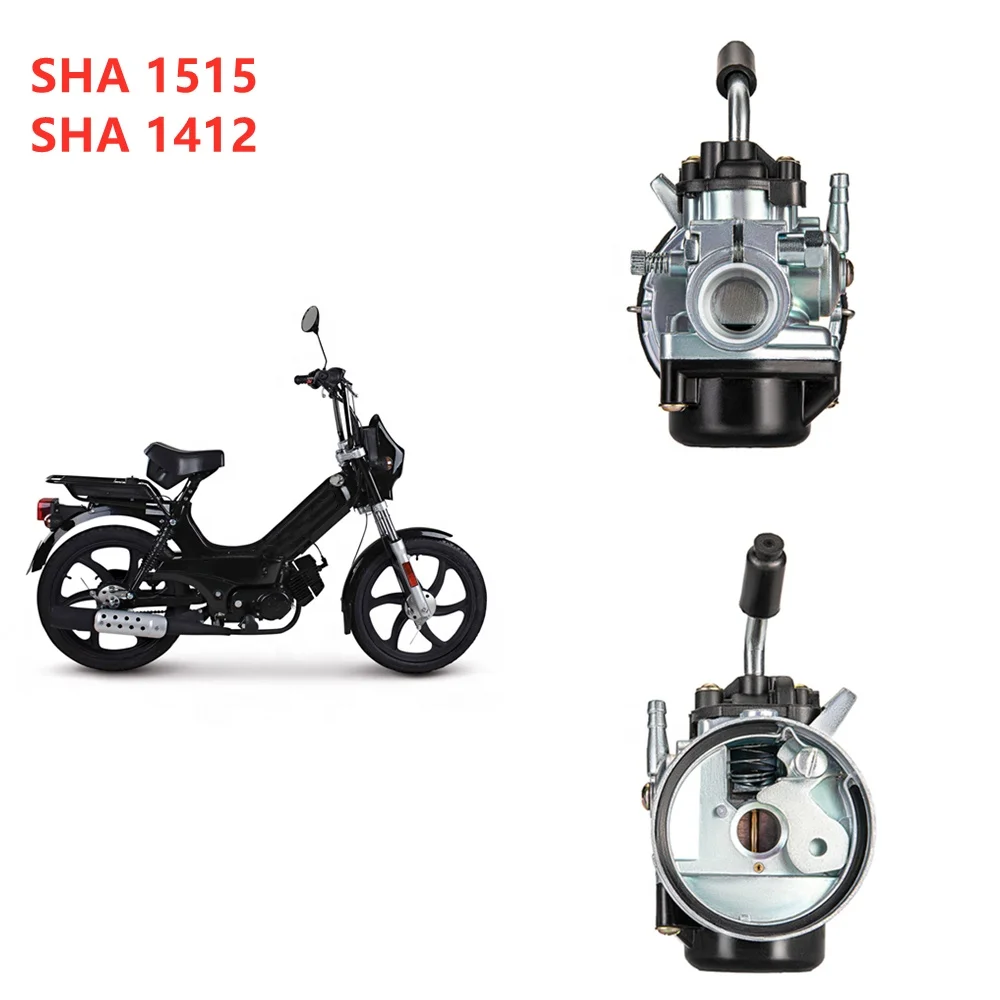 19MM F37 Dellorto SHA 1515 Carburetor For PEUGEOT 103 MBK 51 AV10 Pocket Mini Dirt Bike Moped