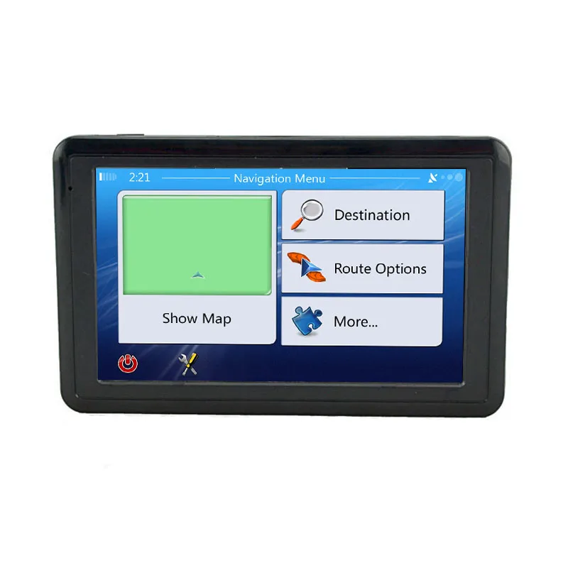 2022 SAT NAV 7/5 Inch HD gps tracking machine navigator mini gps navigation Q5