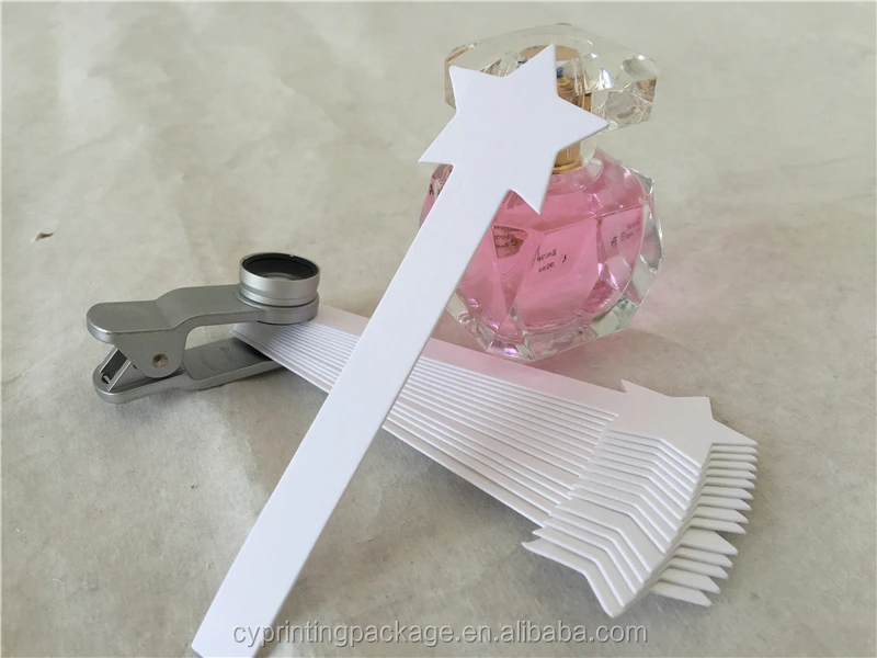 
Butterfly shape top quality perfume test strip long lasting fragrance blotter 
