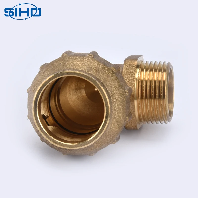 Factory direct sale elbow straight HDPE PE compression fitting