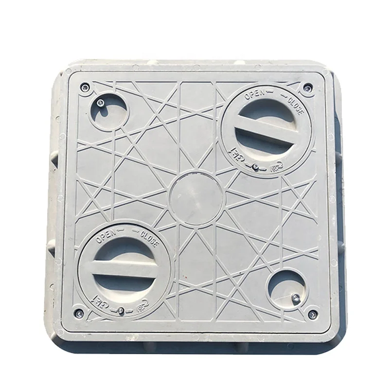 square septic tank  sewer electrical composite manhole cover price 1000x1000