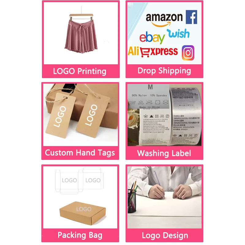 Wholesale Modal Comfortable Adjustable Low-waisted V-shape Pregnant Women Maternity Safety Shorts Pants Underwear