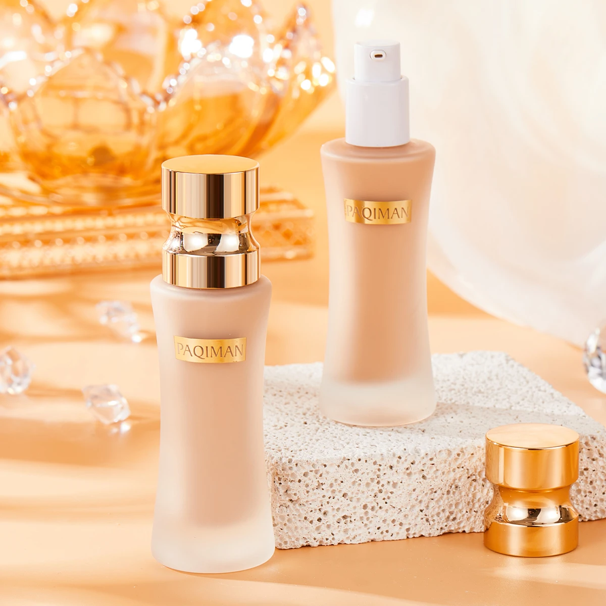 Hot sale whitening makeup liquid foundation private label maquillaje-por-mayor full coverage foundation