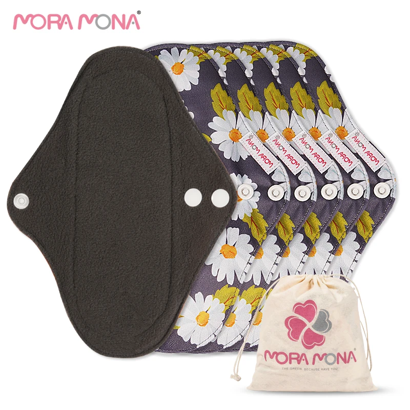 Mora Mona carefree reusable sanitary pads feminine hygiene menstrual cotton sanitary pad organic sanitary napkins