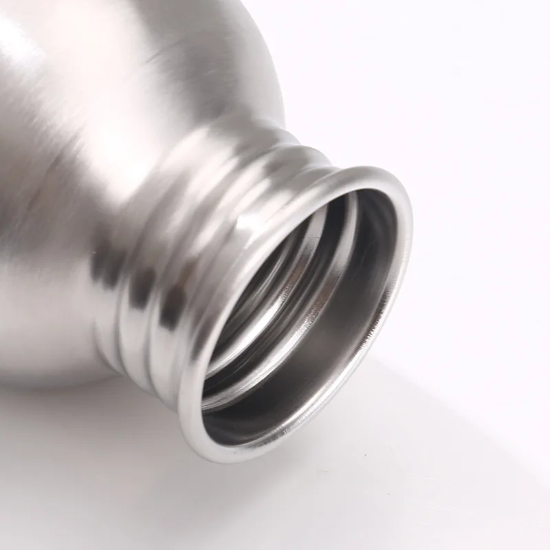 Sports Water Bottles Stainless Steel Single and Double Wall 500ml 750ml 1000 ml Insulated Custom uv Drink Bottle with Bamboo lid