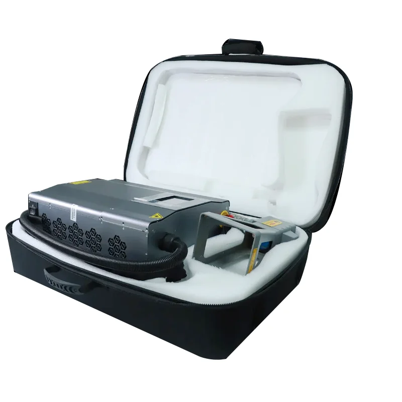 CNC LY sells well portable handheld laser marking machines for marking QR codes and barcodes