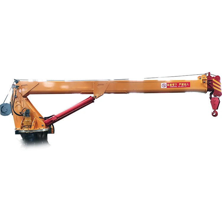 Finest Price Factory Directly Supply Marine Ship Deck Crane Hydraulic Engine Crane Boat Crane