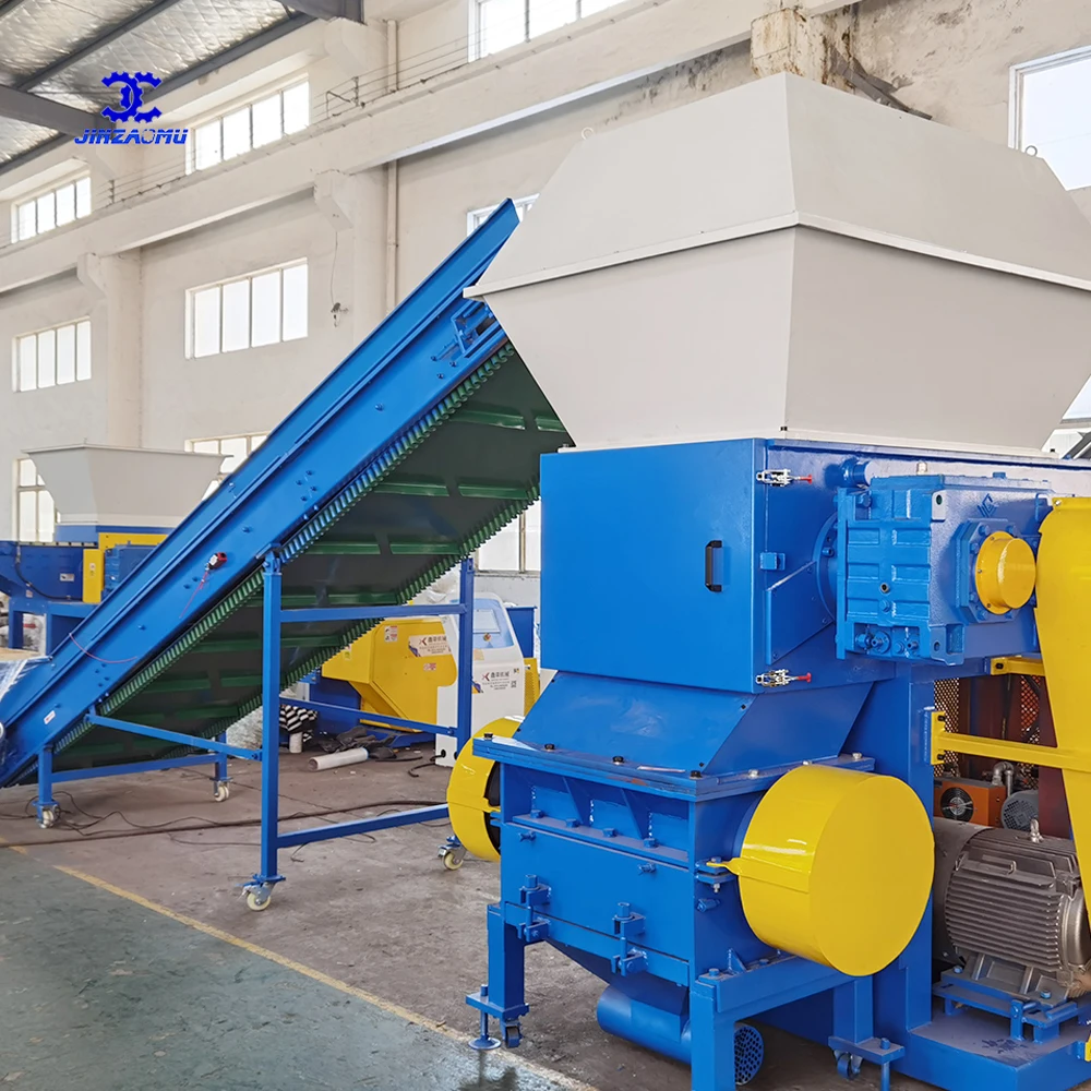 China Factory Direct Sale Plastic Rubber Processing Machinery Plastic Recycling Machinery Shredder