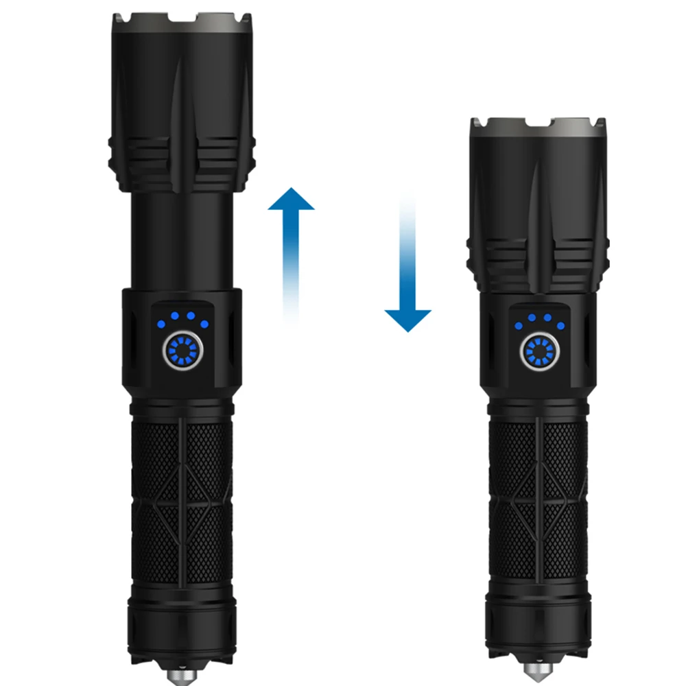 Portable Outdoor flashlight  IP54 Waterproof camping led emergency light source camping lights