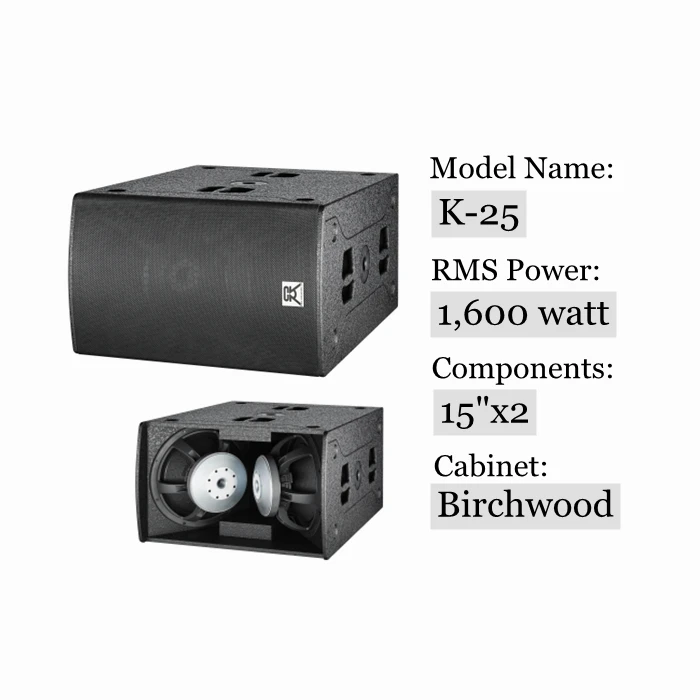 concert sound equipment+big power + 15 inch subwoofer